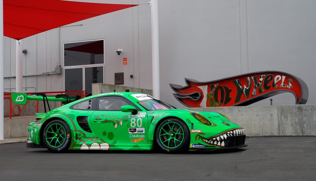 AO Racing’s Rexy Porsche Visits Hot Wheels Design and Development Center